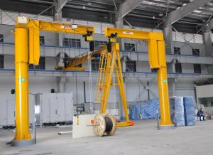 Wholesale Fixed Column 8m Length Cantilever Arm Jib Crane Free Standing 3.2 Ton from china suppliers