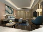 Lacquer Finish Metal Elements 3 Star Hotel Furniture ISO18001 Standard