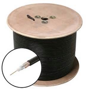 CMR RG59 CATV Coaxial Cable 20 AWG CCS 95% AL Braid with Non-Plenum PVC Jacket