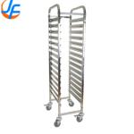 RK Bakeware China-Aluminum Full Size Bun Sheet Pan Rack 10 Shelf Restaurant