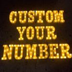 Decoration Light Up Marquee Letters in Customized Color for Party Birthday Love