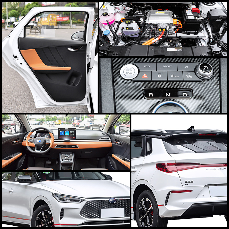 2024 Made BYD EV Car 5 Seats Electric Adult Vehicle Automotive Electric Car with Fast Charge 0.5 Hours Charging Time