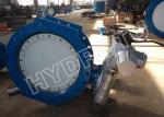 Electric / Manual Drived Wafer Butterfly Valve With Water Pressure 0.25Mpa - 2