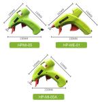 Electric Anti-drip Hot Melt Glue Gun Mini 7mm 11mm wtih Stands for kids Children