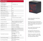 CSB Battery GP1245 12V 16W High Performance Rechargeable Maintenance-Free VRLA