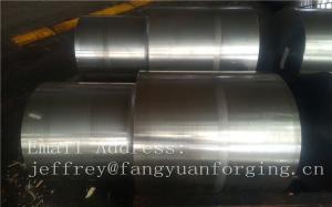 China 42CrMo4 SCM440 AISI 4140 Alloy Steel Forged Shaft Blanks Quenching And Tempering Rough Machining on sale
