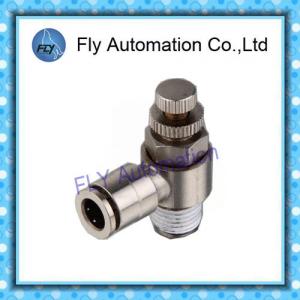 China Nickel -plated metal control valve Pneumatic Tube Fittings SC series on sale