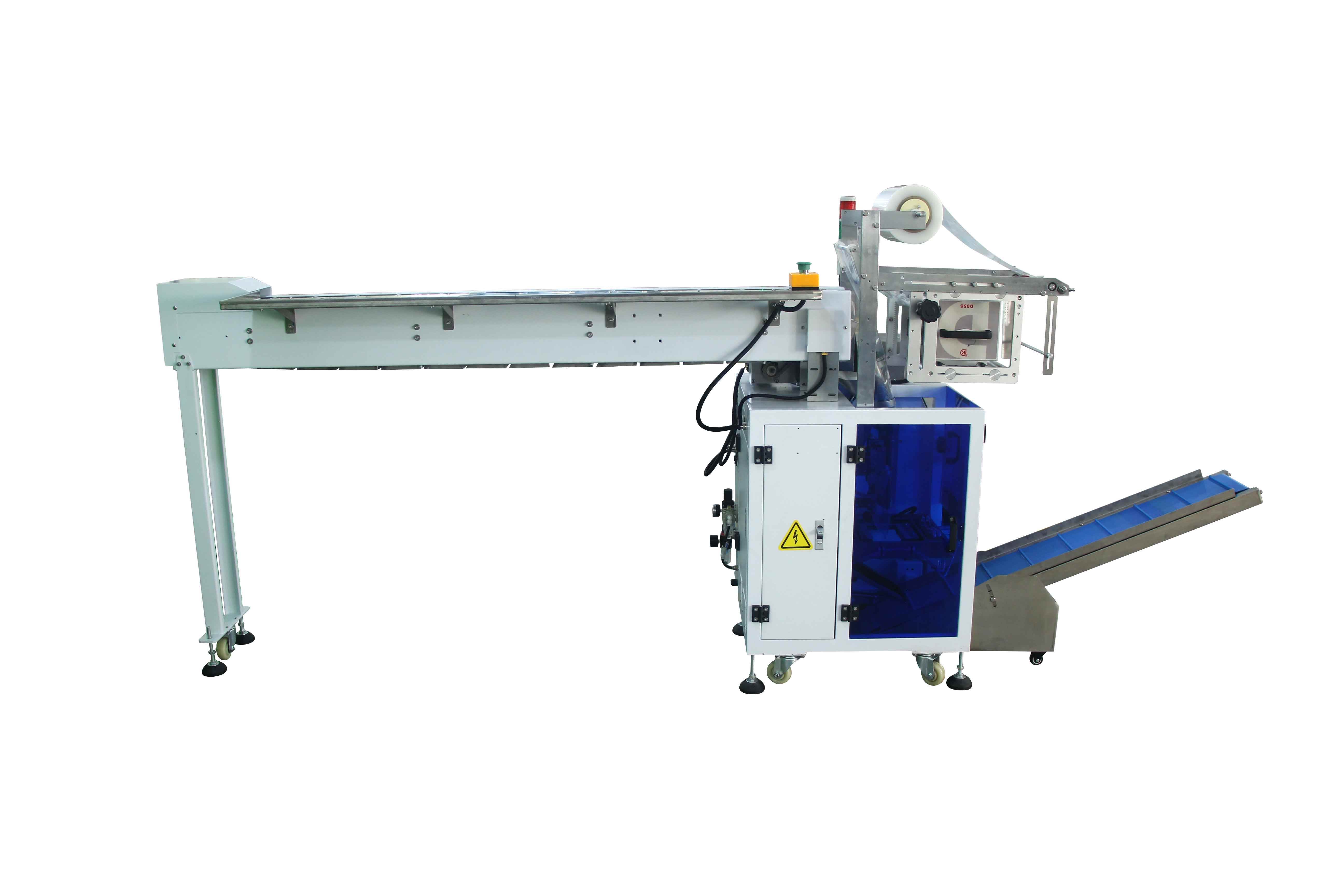 Manual Feeding Bagging Machine Furniture Accessories Bearing Plastic Film Packaging Machine