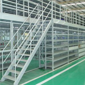 Wholesale Multi Level Steel Cantilever Mezzanine Platform Floor Rack For Storage 500KG from china suppliers