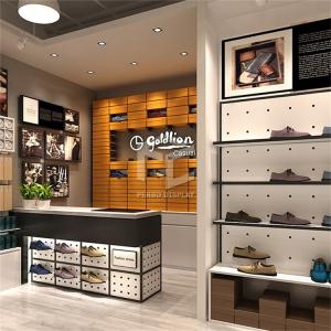 Wholesale Electroplate Shoe Display Racks EPE Foam Packaging Footwear Store Stand from china suppliers