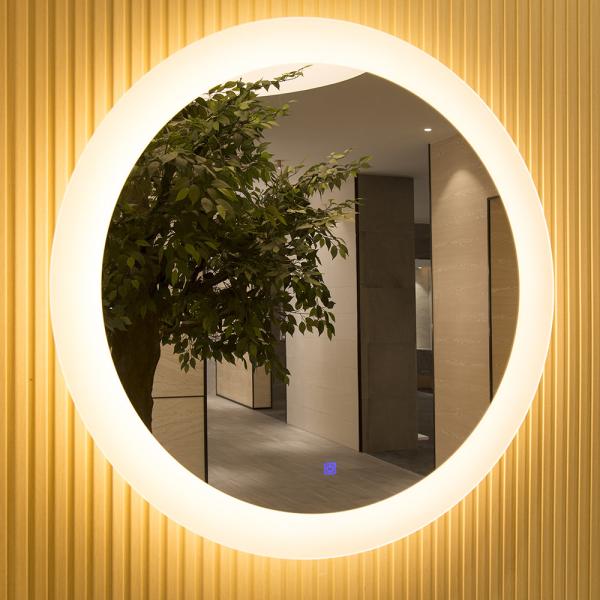 ETERNA Lighting IP44 Rating LED Decorative Wall Bathroom Mirror 2700K/3000K