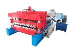 Big Bamboo Metal Glaze Steel Sheet Roll Roof Tile Making Machine
