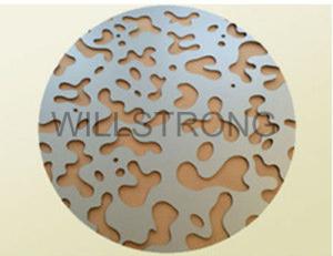 Wholesale High Strength Perforated Aluminum Vineer Ceiling Tiles 3 - 6mm Thickness from china suppliers
