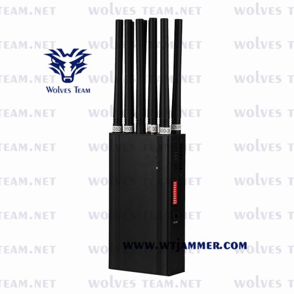 Handheld 14 antenna Signal Jammer Mobile Phone GSM CDMA 3G 4G 5G 315/433MHz WIFI