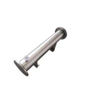 Wholesale 150 Degree Double Pipe Condenser 11.6kw ISO Chiller Heat Exchanger from china suppliers