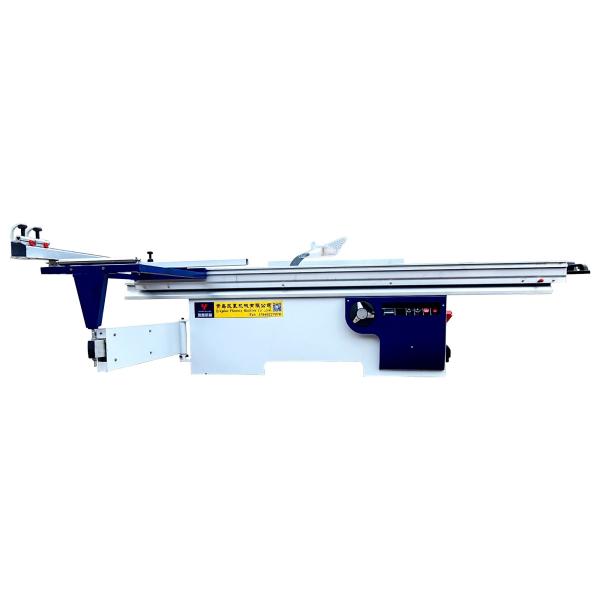 6.6kW Woodworking Sliding Table Panel Saw for Wood Board Cutting at 45 90
