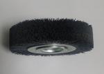 6 Inch Circular Nylon Wire Wheel Brush / Nylon Bristle Wheel For Decorative