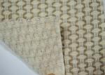 Blended Linen Jacquard Fabric / Thick Cotton Fabric Skin - Friendly For Clothing