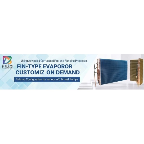 V Fin Condenser Chiller Condenser