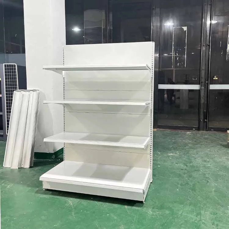 Factory customized color size white store wall racks shanghai xingye shelf shop retail shelving