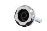 Clear Mini - Storm Directional 3 1/2" Bathtub Water Jets With 6 Spoke Spa Jet