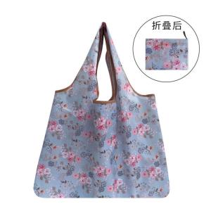 Wholesale 32cm×23.5cm×11cm 210D Foldable Oxford Tote Bag Large Capacity Eco Grocery Bag from china suppliers