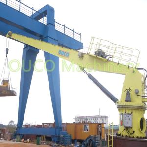 Wholesale Fixed Marine Small Lifting Straight Boom Crane With Reliable Components from china suppliers