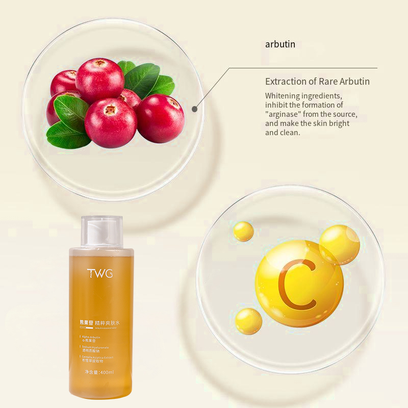 Facial Toner Centella Asiatica Shrink Pores Tighten Skin Smooth Face Toner Brightening Moisturizing Alpha-Arbutin Skin Toner