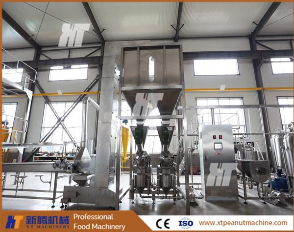 200kg/h Almond Butter Grinding Machine SUS304 Commercial Peanut Butter Making