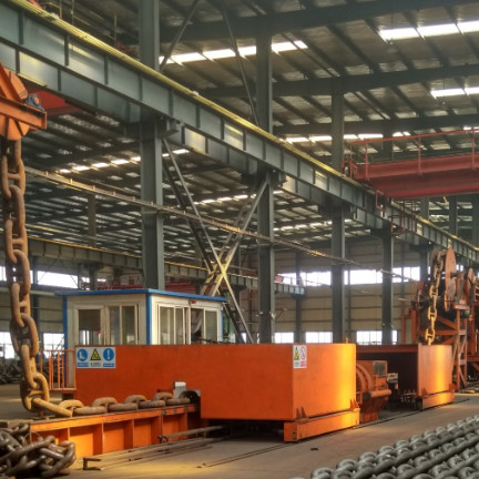 73mm Anchor Chains High Strength Alloy Steel Galvanized Stud Link Chain Cable