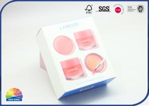Wholesale Lip Sleeping Mask Gift Set Packing Folding Carton Box With UV Logo Print from china suppliers