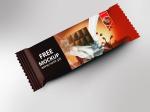 Wholesale Heat Seal Plastic Chocolate Packaging/Back Sealed Candy Bar Wrapper