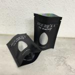 Gravure Printing Custom Stand Up Pouch Holographic Foil Beauty Sponge Packaging