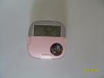 Pink Calorie Counter Pedometer Accurate Distance Counter with Belt Clip
