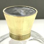 37*37*30mm Zamac Perfume Cap And Packing OPP Bag Blister Carton Box