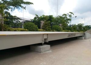 Wholesale U Beams Above Ground Truck Scales , Stainless Steel Platform Scale Modular Design 40 Ton from china suppliers
