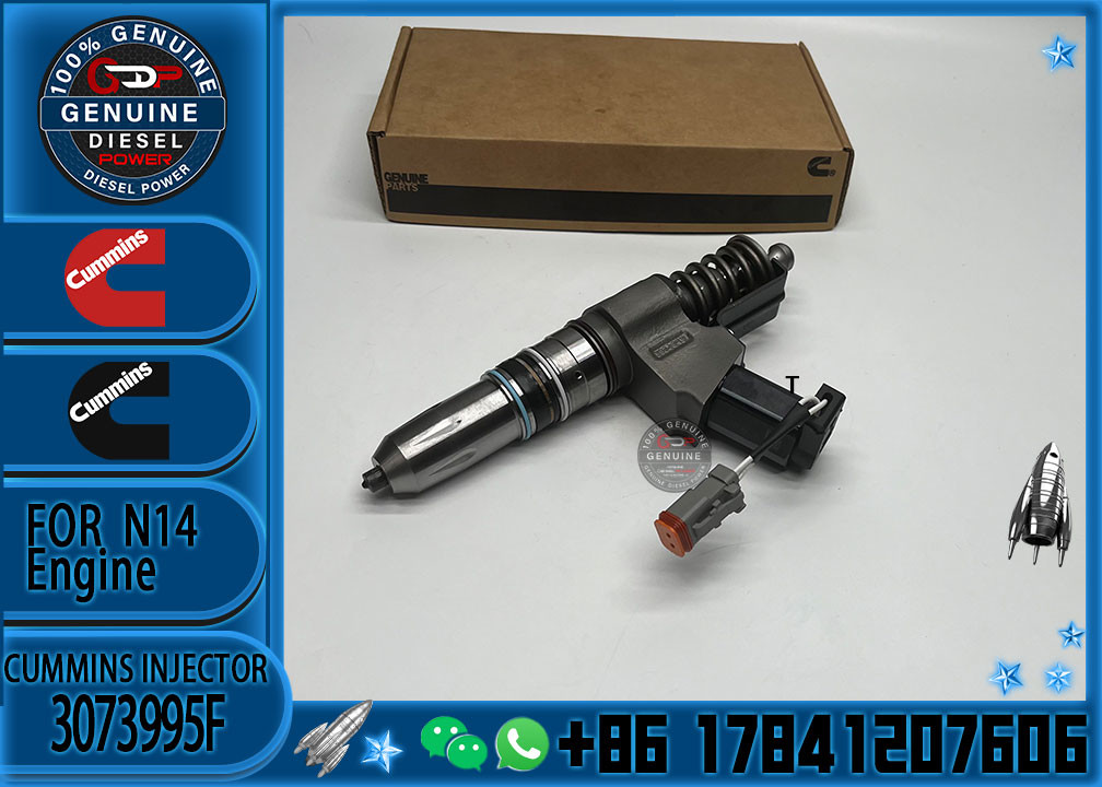 3073995F Common Rail Diesel Fuel Injector 4307795 3073995F For Cummins QSN14 N14