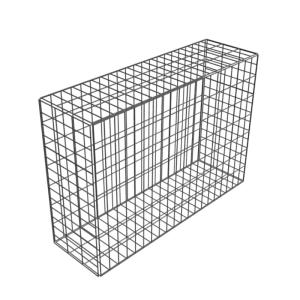 Wholesale 2x0.5x1.2m Galfan 5mm Welded Mesh Gabion Stone Fence from china suppliers