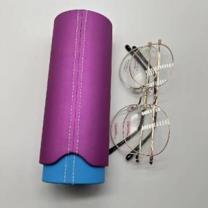 Wholesale EVA Molded Foam Metal Eyeglass Case Splicing Sleeve Fancy Style Cover from china suppliers