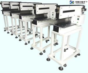 China 0.50 - 0.70 Mpa Working Pressure PCB Depaneling Machine 130 mm 200 mm Max cutting Length on sale