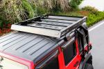 Top- AL6063 SS304 4X4 Aluminum Alloy Top Roof Rack Cargo Carrier for Jeep