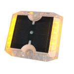 Yellow Anti UV PC IP68 Waterproof Reflective Road Markers Square