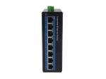 OEM Industrial 10/100/1000Mbps 8 RJ45 Ports Converter Gigabit 8 UTP Ports