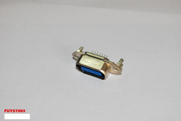 Male IEEE 1284 Connector, 36 Pin Centronics Champ PCB Straight Angle Plug