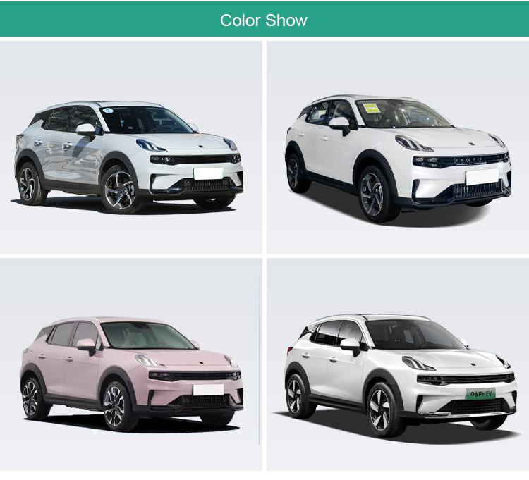 Energy Vehicle LYNK CO 06 Plug-in Hybrid Car with 1.5T 177HP L3 200km/h Max Speed Front Wheel Drive