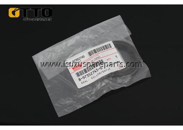 8-97352745-0 Crankshaft Front Oil Seal , Isuzu Engine Parts TFR17 4ZE1 897352