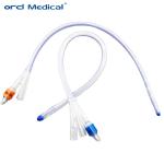 Medical Silicone Coated Foley Catheter Adult Urethral Catheter Tube in 1-Way 2