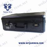 EIRP 15W Portable Signal Jammer 150m GSM 3G 4G 5G Handbag 15Kg