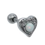 Studex Ear Piercing Studs Daith Piercing Opal Gem Body Jewelry