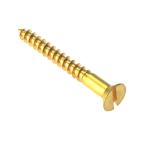 Metric Brass Copper Titanium Slotted Countersunk Head Wood Chipboard Screws